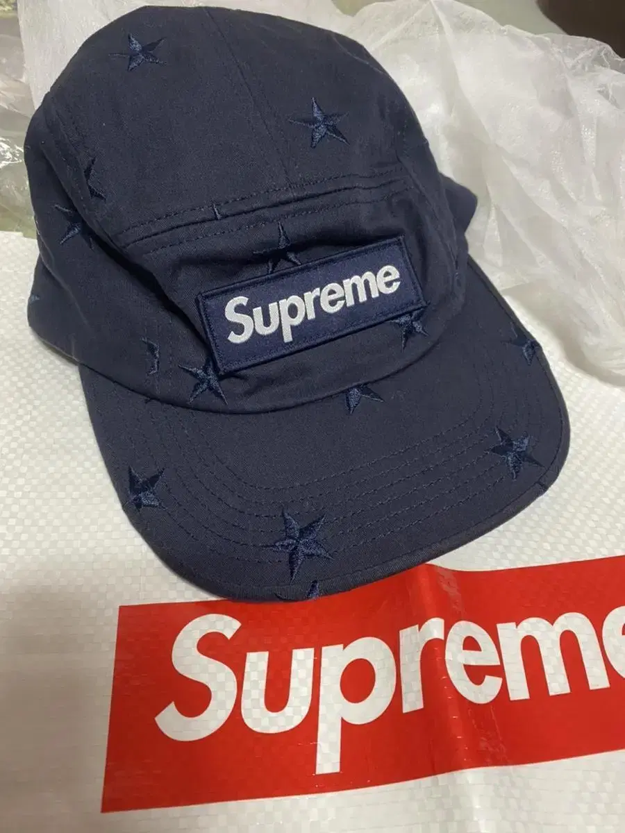 Supreme 13aw Camp Cap.(Navy)상태좋은 중고제품팝니다 | 브랜드 중고